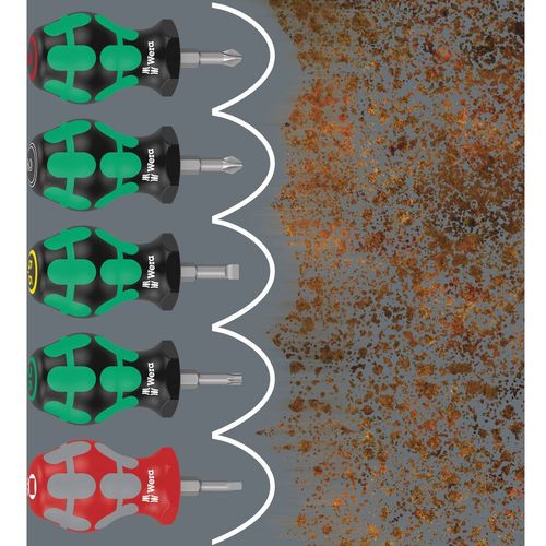 Wera Stubby Set 2  komplet odvijača 5-dijelni slika 4