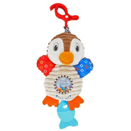 Baby Mix plišana igračka za kolica s vibracijom - Penguin slika 1