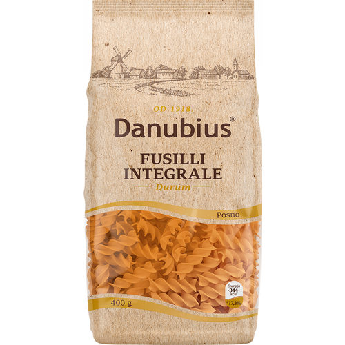 Danubius  Fusilli integrale 400 gr slika 1