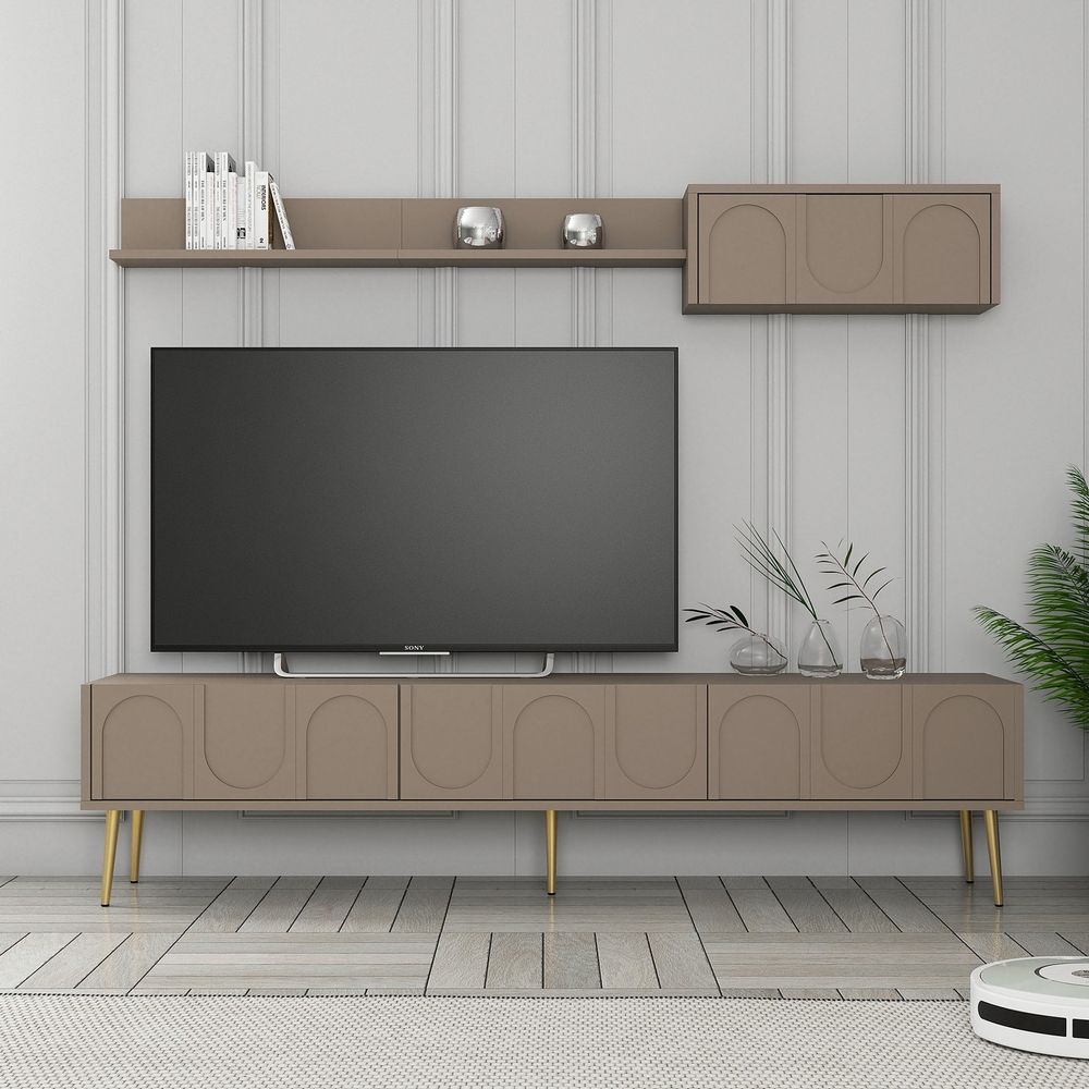 TV Komoda Lyon 2 - Atlas, zlatna slika 1