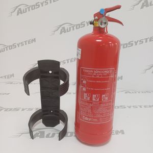 Vatrogasni aparat Autosystem 2kg sa manometrom i metalnom glavom