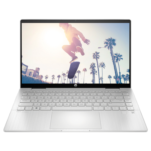 HP Pavilion x360 14-ek1003nm Laptop 14" DOS/FHD IPS Touch/i7-1355U/16GB onboard/512GB/backl/FPR/srebr slika 1