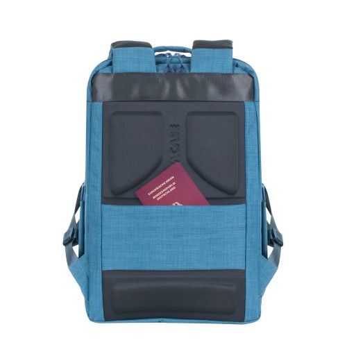 Ruksak RivaCase 17.3" Biscayne 8365 Blue carry-on laptop backpack slika 7