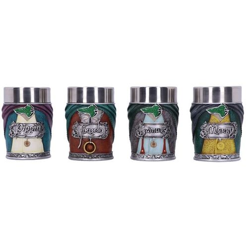 NEMESIS NOW LORD OF THE RINGS HOBBIT SHOT GLASS SET slika 2