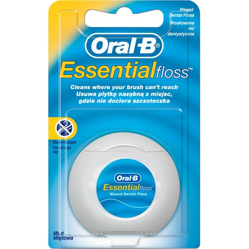 Oral-B zubni konac Essentialfloss s mentom 50 m slika 1