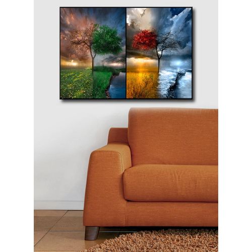 5070C-46 Multicolor Decorative Canvas Painting slika 3