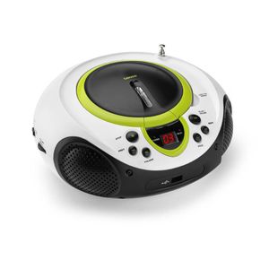 Prijenosni CD/USB radio uređaj LENCO SCD-38 USB, zeleni