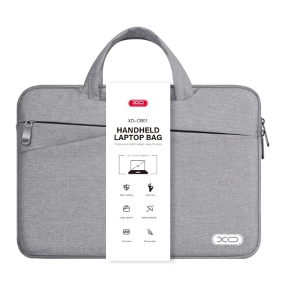 XO Torba za Notebook CB01 14" Siva slika 1