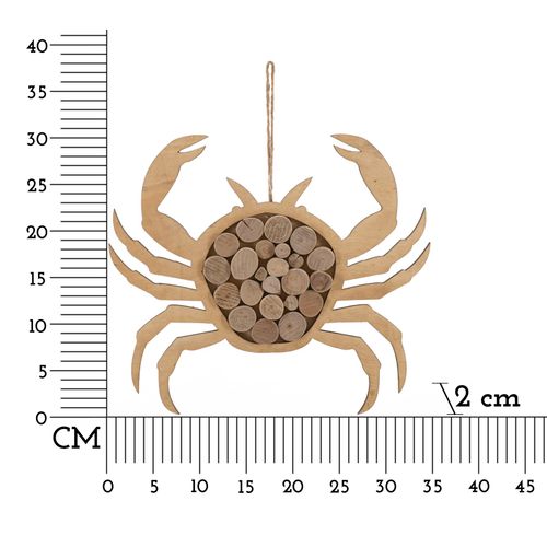 Mauro Ferretti Zidna dekoracija CRAB 35X2X31 cm slika 6