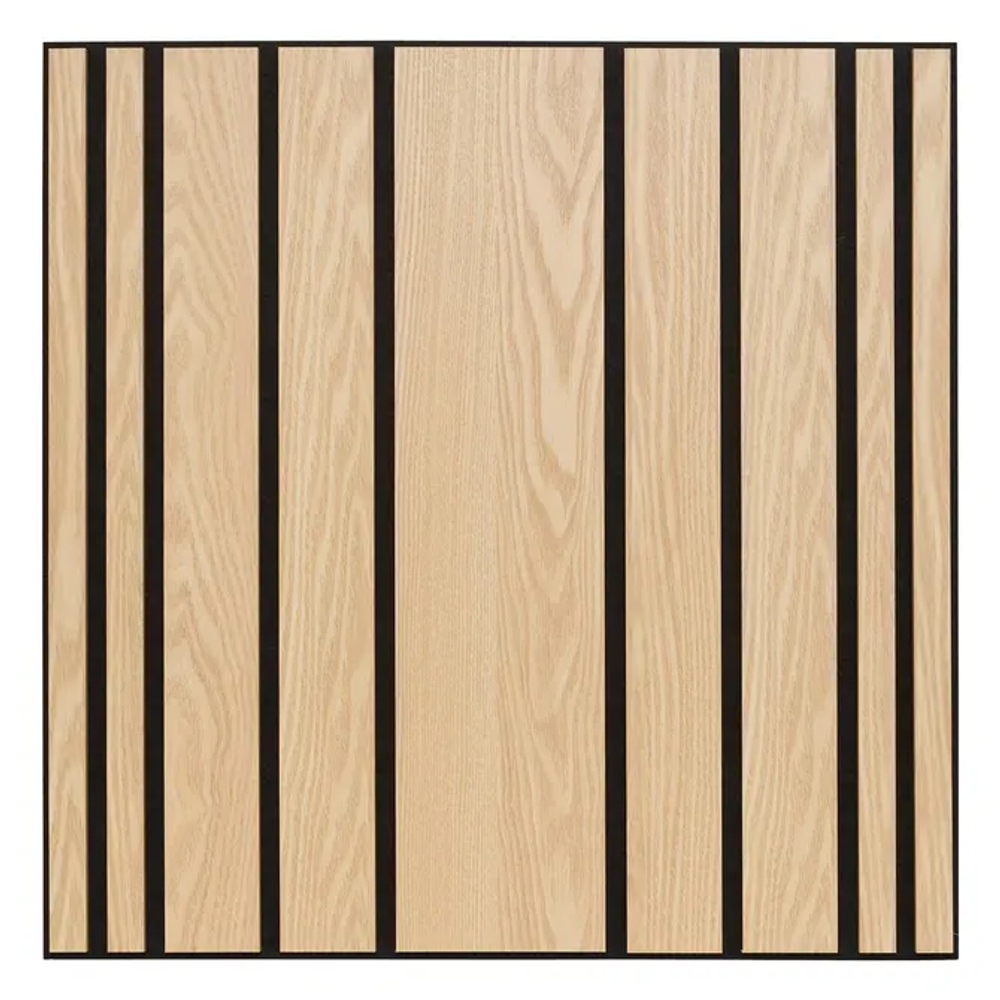 Atmosphera dekorativni zidni panel colva large 60 x 60 cm light wood, mdf slika 1