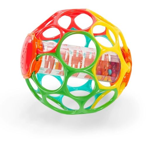 kids II oball™ igracka rollin rainstick™ - lopta sa zveckom 81030 slika 4