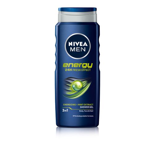 NIVEA Men Energy Gel za tuširanje 500 ml slika 1