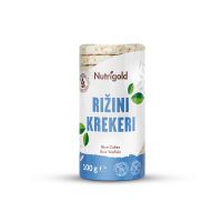 Nutrigold Rižini krekeri Natural bez glutena - 100g 