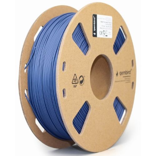 3DP-PLA-01-MTNB Mat PLA Filament za 3D stampac 1.75mm, kotur 1KG, Navy Blue slika 1