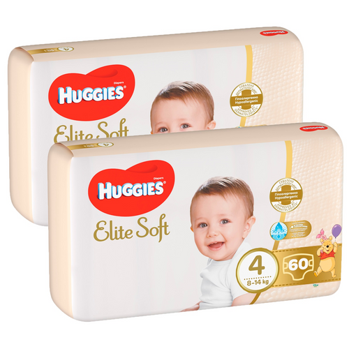 Huggies pelene  EliteSoft  Mega pakovanje Duo Pack slika 2