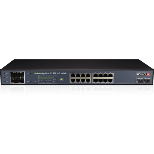 Provision Isr 16-portnii Gigabit PoE switch370W slika 1