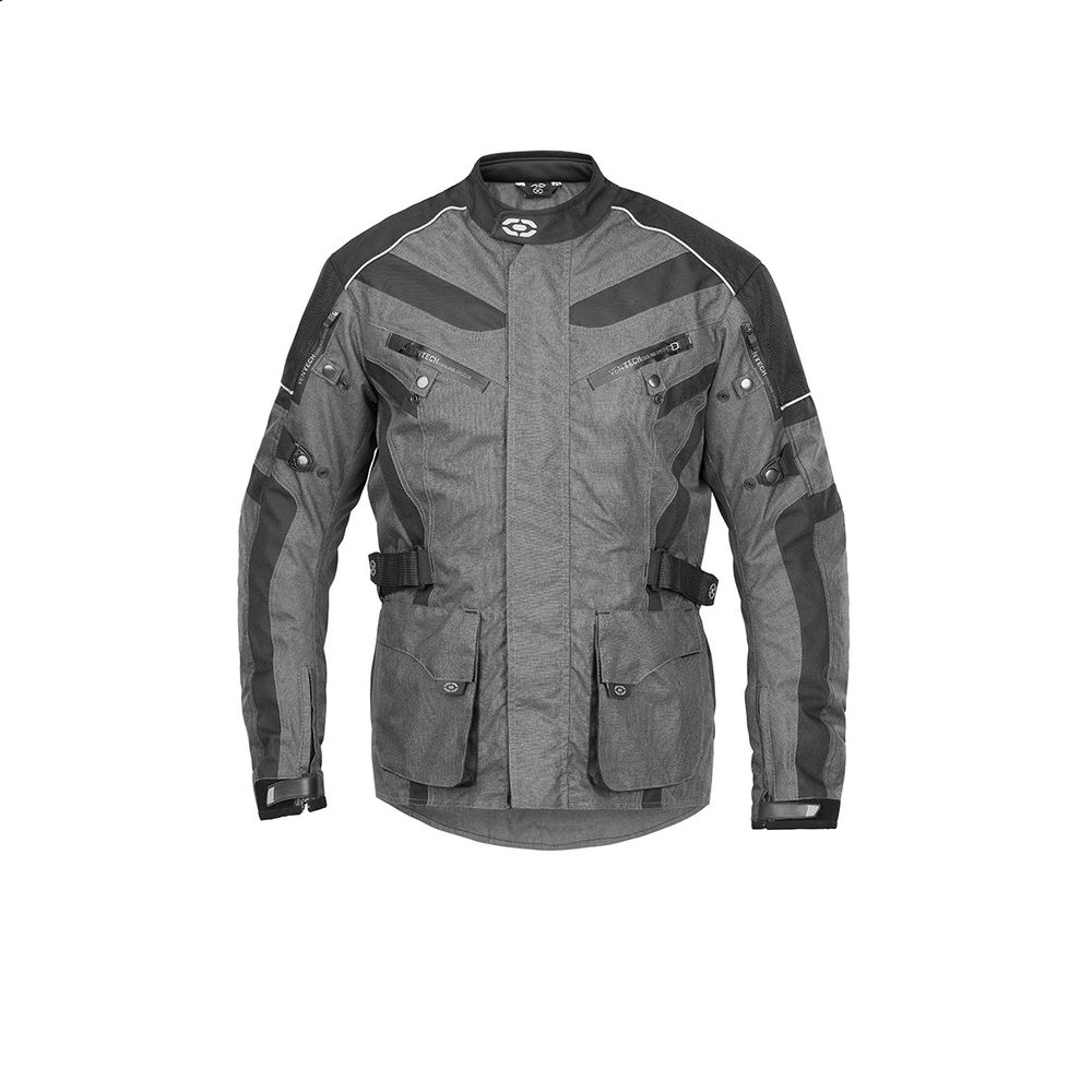 Jakna za motor vel.XXXL NOX 4square Discovery - Siva slika 1