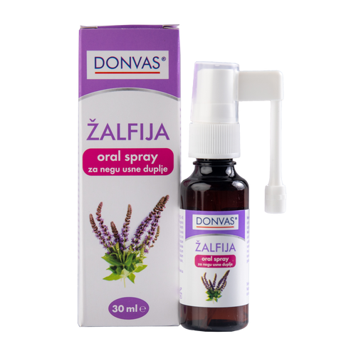 ŽALFIJA oral spray DONVAS®, 30ml  slika 1