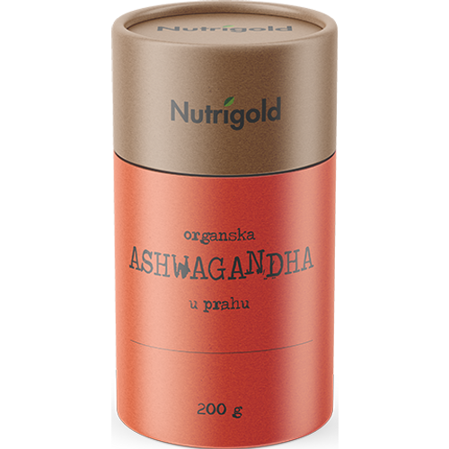 Nutrigold Ashwagandha u prahu - Organska 200g  slika 1
