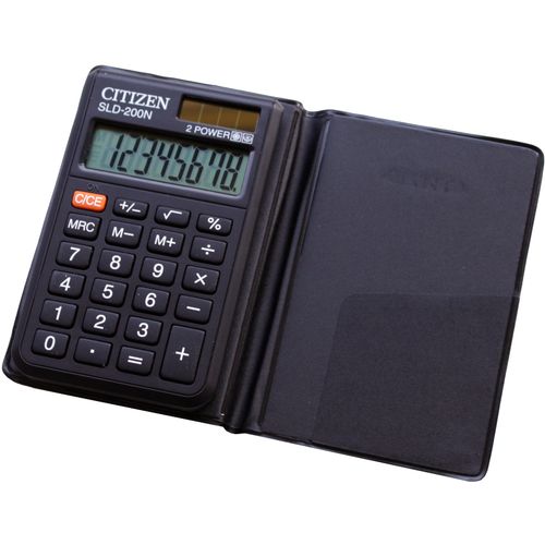Kalkulator Citizen SLD 200,džepni 8 cifara slika 1