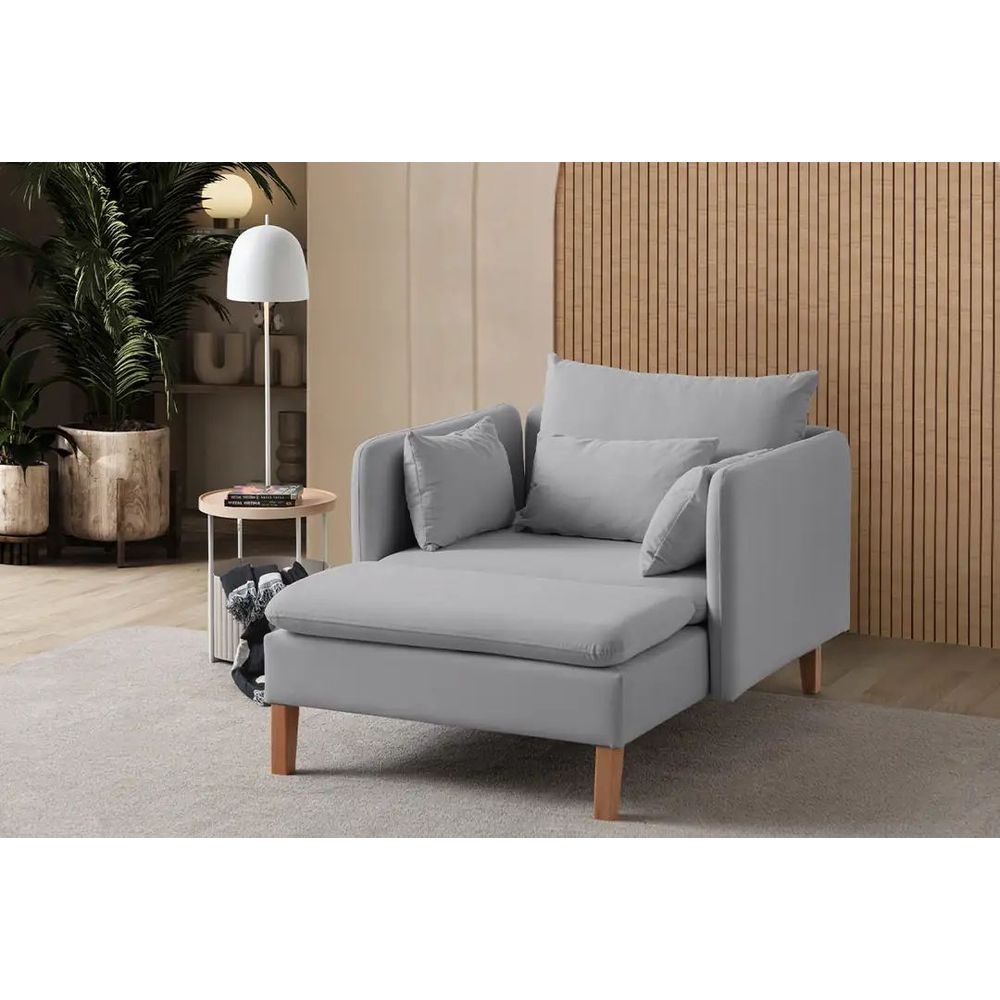 Wing Chair Flexy - Siva slika 1