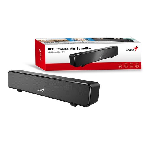 Genius zvučnici RS2,USB SoundBar 100, Black slika 3