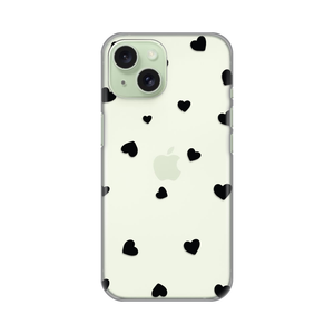 Torbica Silikonska Print Skin za iPhone 15 6.1 Hearts