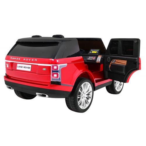 Licencirani auto na akumulator Range Rover HSE 4x4 - dvosjed - crveni/lakirani slika 9