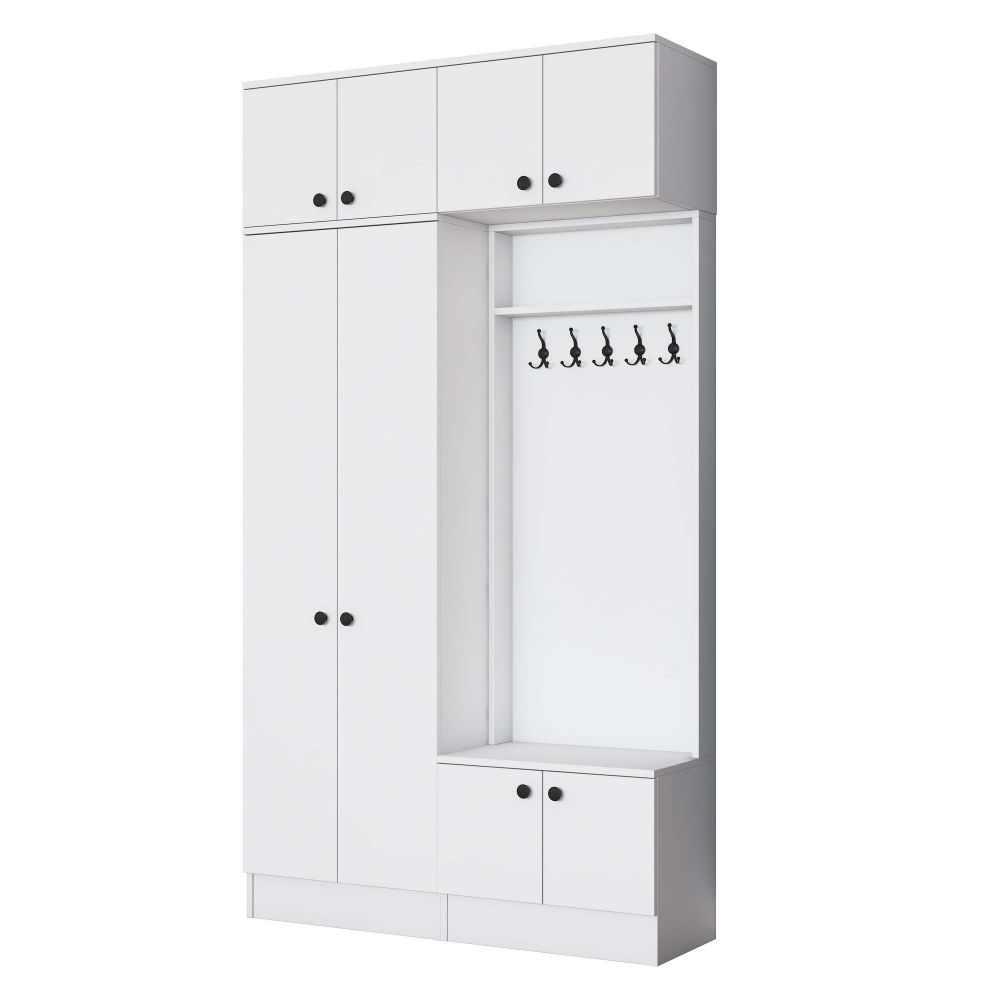 Hall Stand EA144 - Bijela slika 11