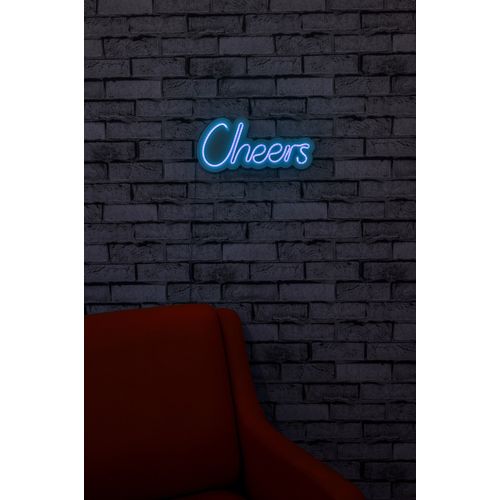 Wallity Ukrasna plastična LED rasvjeta, Cheers - Blue slika 12