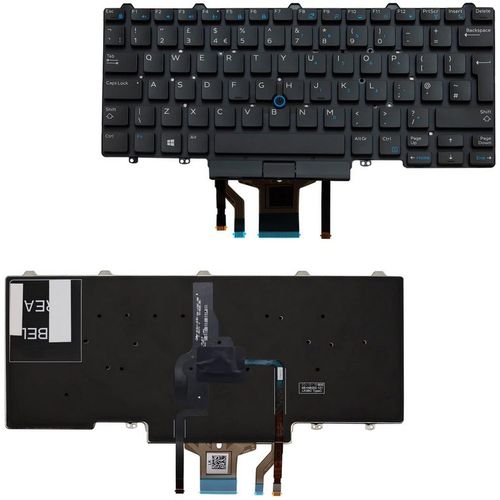 Tastature za laptop Dell Latitude 3340 E5470 E7470 veliki enter sa pozadinskim osvetljenjem slika 1