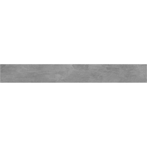 Police za knjige 8 kom siva boja betona 80x10x1,5 cm od iverice slika 9