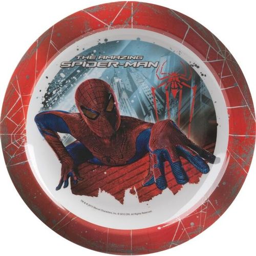 Tru spiderman plitki tanjur 22cm slika 2