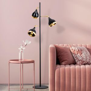 Stojeća Lampa Yıldo - 7022 Crno-Zlatna