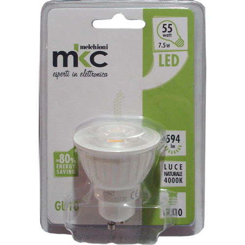 MKC Sijalica,LED 7.5W, 220V AC, 38° prirodno bijela svjetlost - LED MR-GU10/7.5W-N slika 2