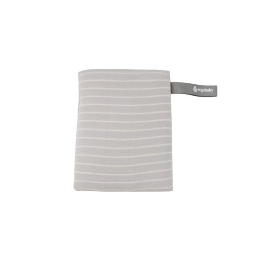 Ergobaby Aura marama, Sustainable Knit Grey Stripes slika 7