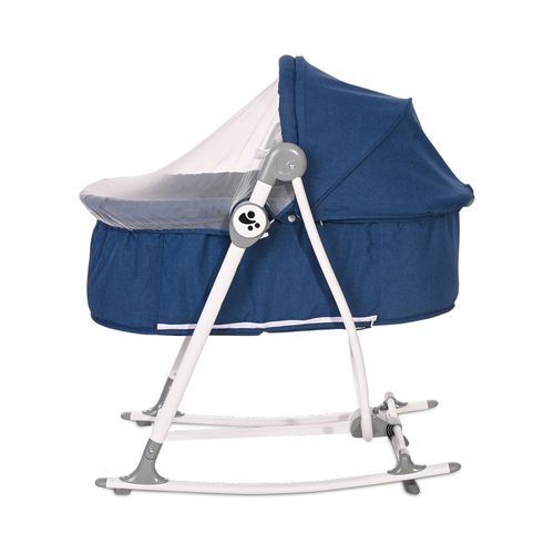 LORELLI CRADLE ALICANTE Kolijevka i Njihalica za Bebe 2u1 Blue (0-6mj/do 9kg) slika 3