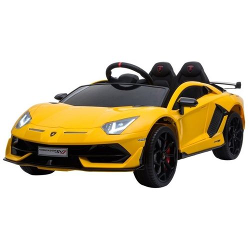 Licencirani Lamborghini Aventador žuti - auto na akumulator slika 3