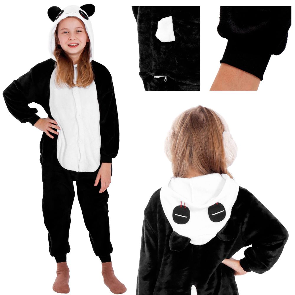 Panda pidžama 125-140 cm slika 5