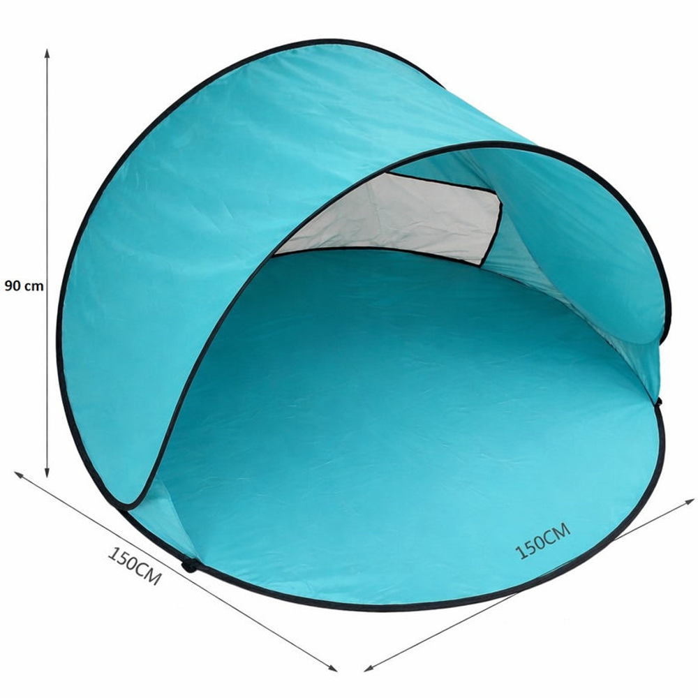 Kinder Home Dječiji sklopivi šator sa UV zaštitom 50+ SPF, 150×150×90cm slika 10