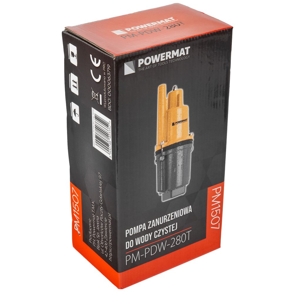 Powermat membranska pumpa za vodu PM-PDW-280T slika 2