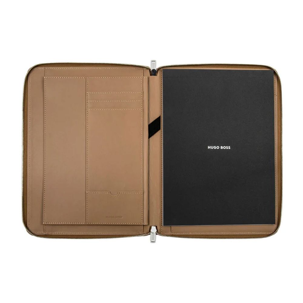 Hugo Boss Mapa konferencijska A4 Pure Iconic HTA410X camel slika 2