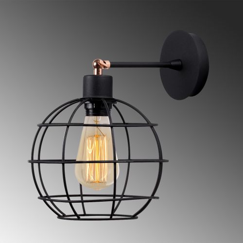 Fellini - MR - 882 Black Wall Lamp slika 4