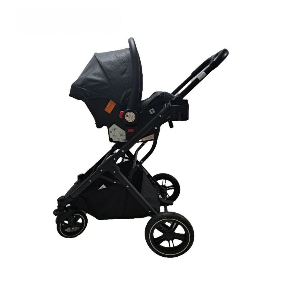 NouNou Kolica za bebe Set 3U1 G-2, Tamno siva slika 4