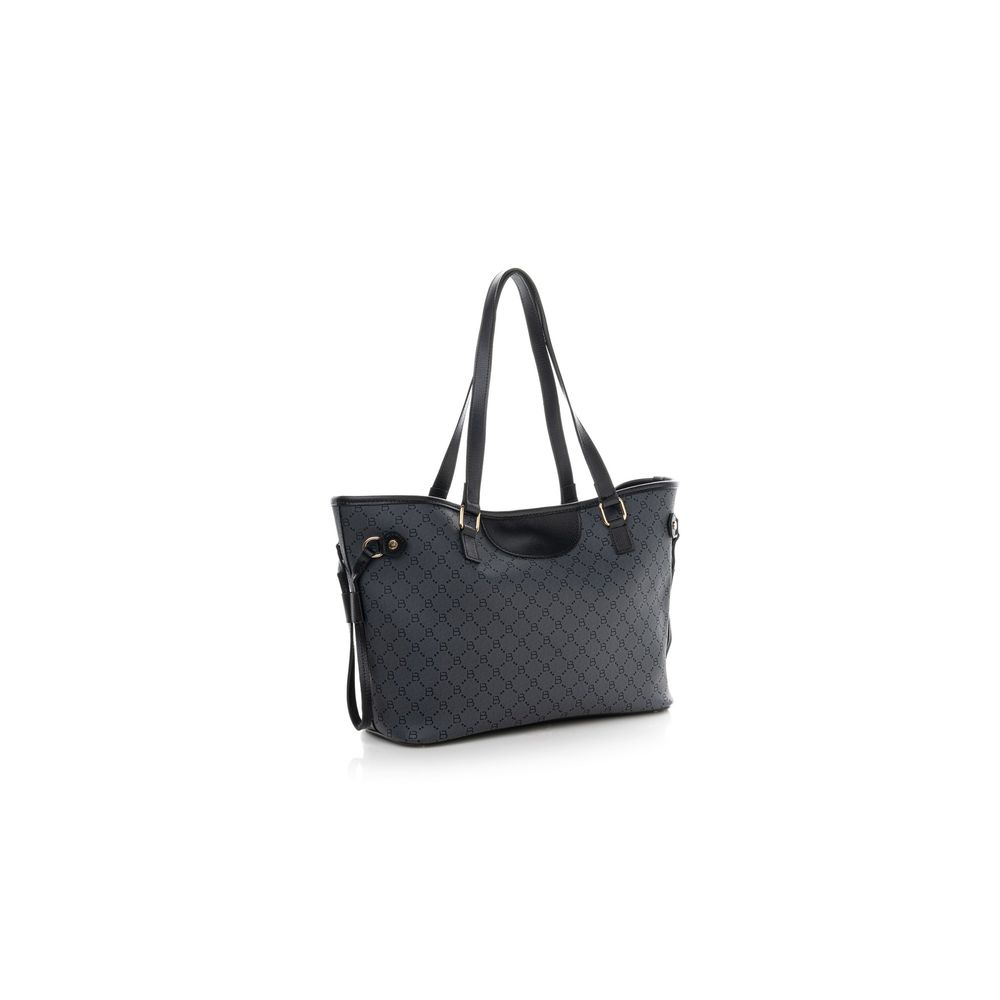 Elegantna Tote Torba 355 v2 - Siva sa Crnim Detaljima slika 2