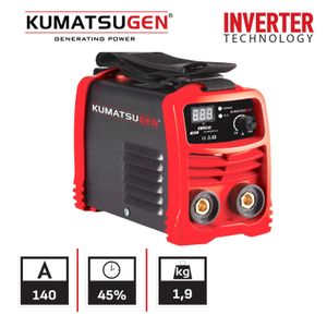Kumatsugen KWM145 aparat za zavarivanje inverter 140A, digitalni displej
