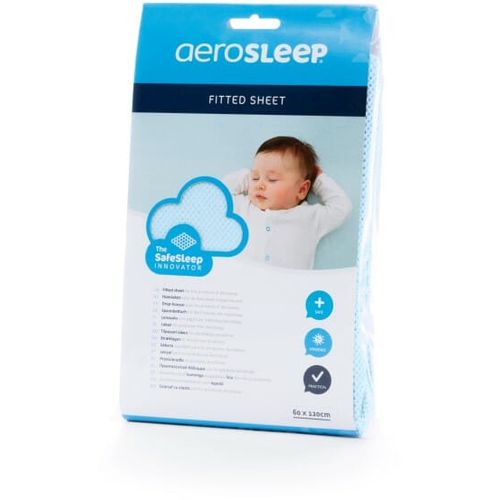 AeroSleep plahta s gumicom 140x70cm, plava slika 10