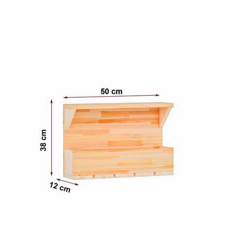 DZYD0012 Oak Wall Shelf slika 7