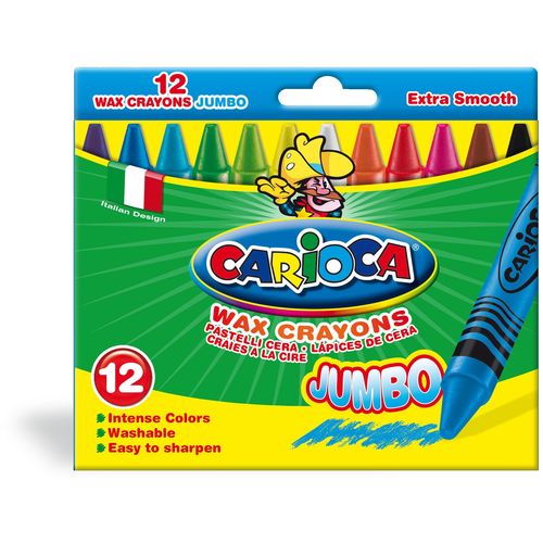 CARIOCA pastele Jumbo 12 boja slika 1