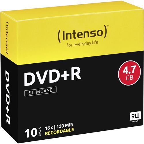 Intenso 4111652 DVD+r prazan 4.7 GB 10 St. Slimcase slika 2